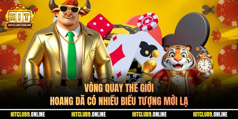 Vòng quay thế giới hoang dã có nhiều biểu tượng mới lạ